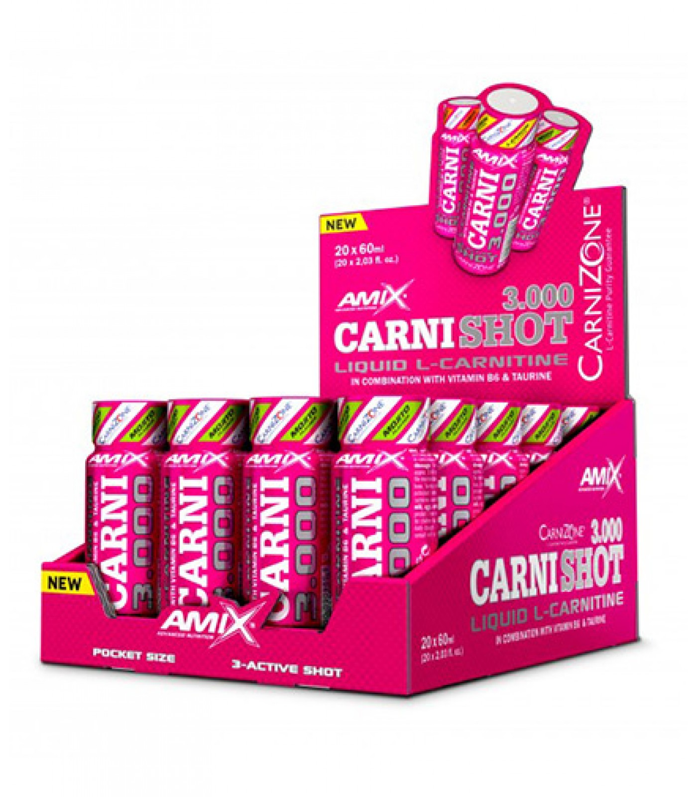 AMIX CarniShot 3000 Box / 20x60ml